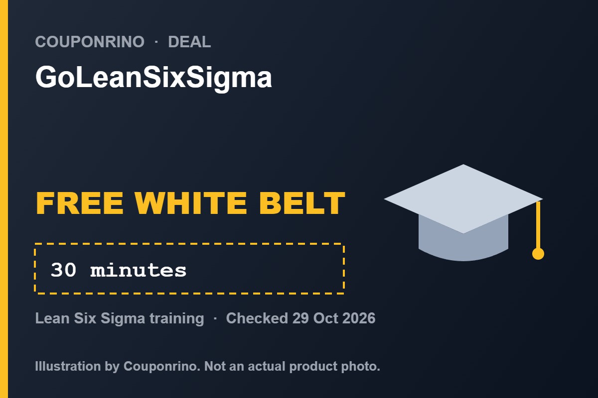 Illustration of a graduation cap for GoLeanSixSigma Lean Six Sigma training